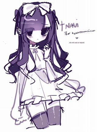 ♡ navi the necronomiiicon (2024)